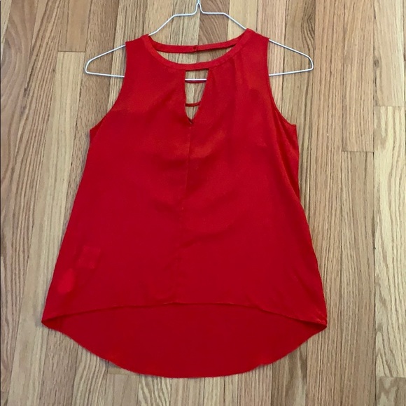 BCBG Max Azria Cloe Silk Tank Sz XS - Picture 3 of 7
